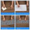 4/10/15pcs Non Slip Stair Treads Floor Carpet Mat 8x30" 76x20.3cm Wooden Steps Stair Anti-Skid Step for Indoor Kids Pets Safe