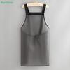 Waterproof & Oil-Resistant TPU Clear Washable Apron With Pocket- Household Kitchen Cooking Apron For Daily Use
