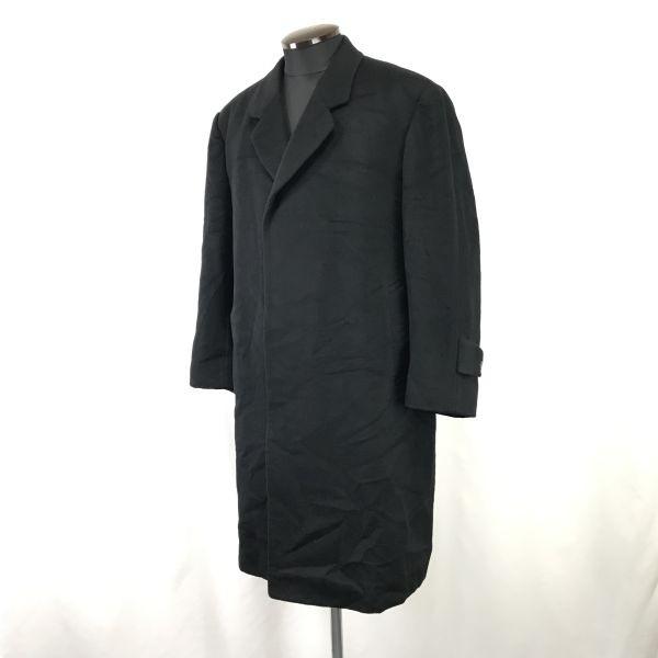 Woolexpo Cashalux UK Made 100% Cashmere Long Coat L-XL Black(USED)
