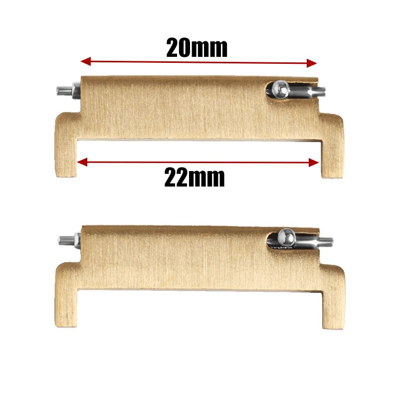 1 Para Adapter Paska do Zegarka 18mm Do 20mm 22mm, 20mm Do 18/20/22mm, 22mm Do 22mm Złącza na Szybkozłączki Akcesoria do Pasków Zegarka