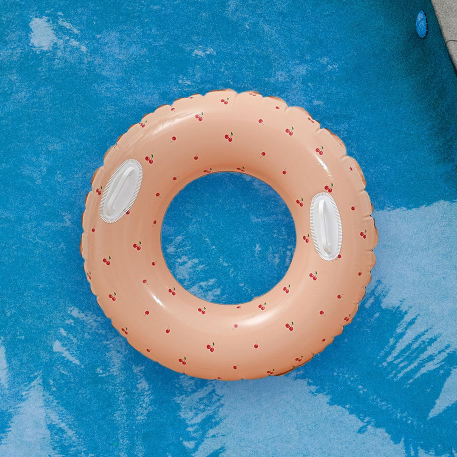 

Adult Float Rings Floaty Party Toy for Men Women Pool Floatie Swimming Cherry