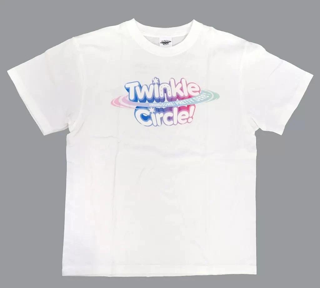 Logo Official T-shirt (Twinkle Circle! Ver.) White L size Uma Musume (2024) 3XL