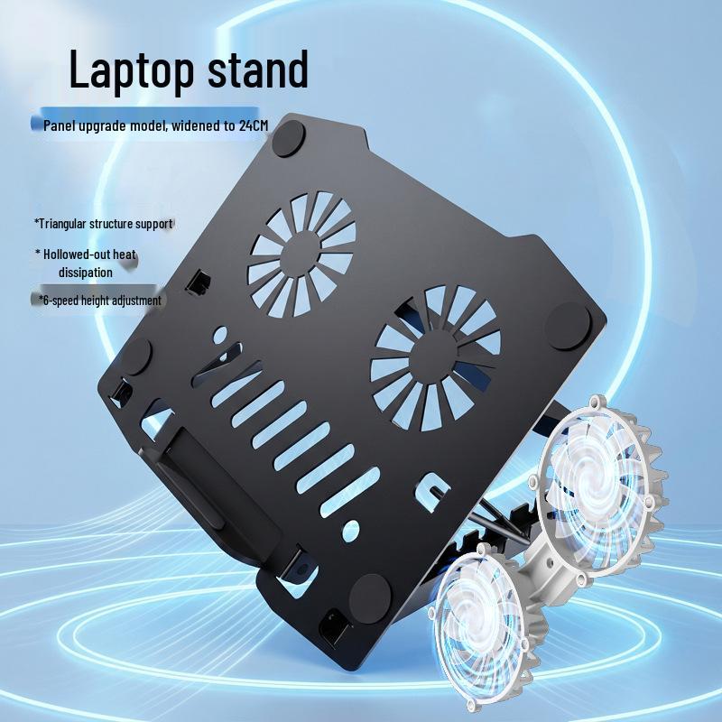 All-Metal Universal Folding Laptop & Tablet Stand with Heat Dissipation