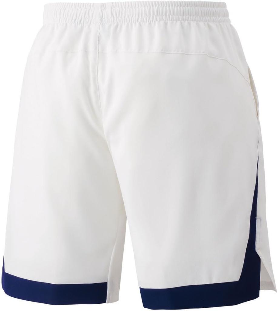 Yonex White Uni-Half Shorts, (011)