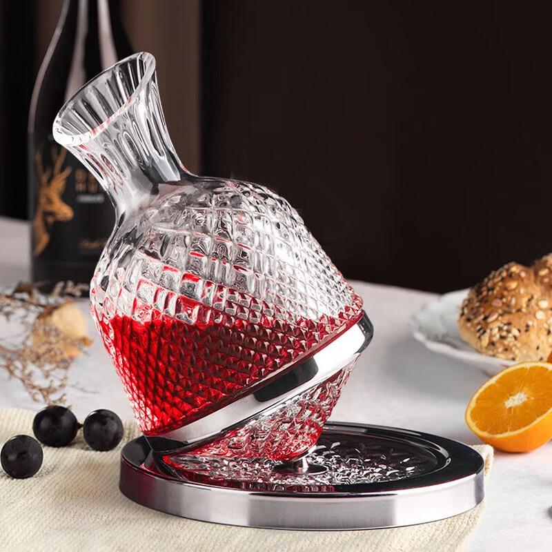 Flavins European Crystal Wine Decanter