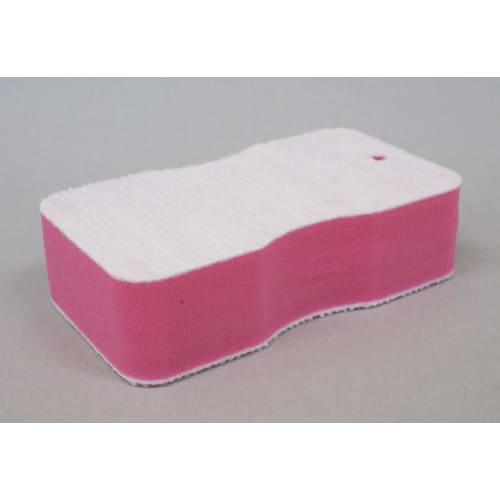 Towa Sangyo Aqua Clean W Bath Sponge, Pink