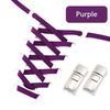 No Tie Shoes Laces for Flat Running Shoes Convenient and Fast for Kids Adult Elastic Laces for Sneakers Cross Buckle Shoelaces