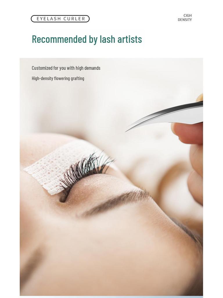 Phoenix High-Precision Non-Magnetic Stainless Steel Tweezers for Eyelash Grafting and Blooming