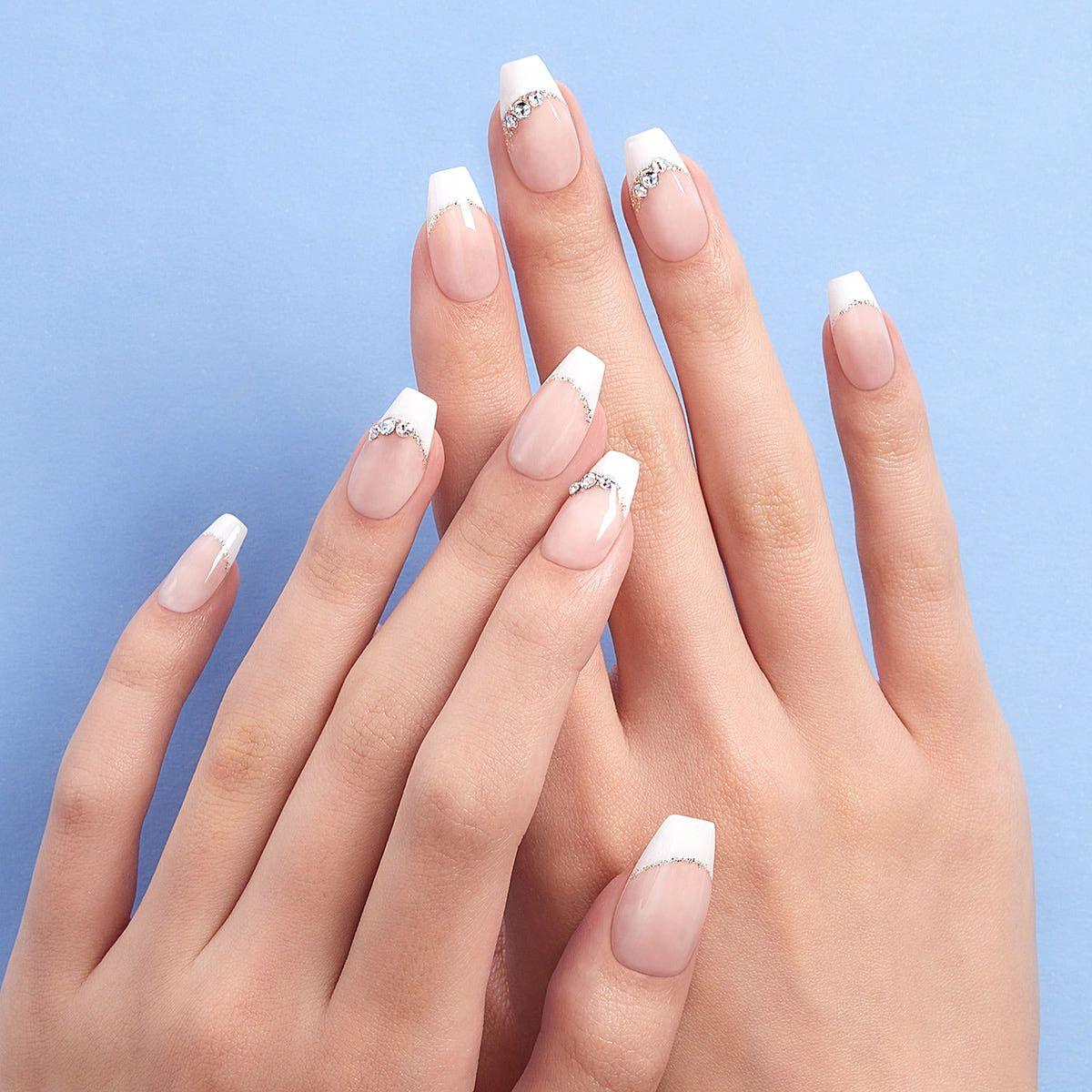 Dashing Diva Magic Press French Chaplet (Coffin) Nail Tips