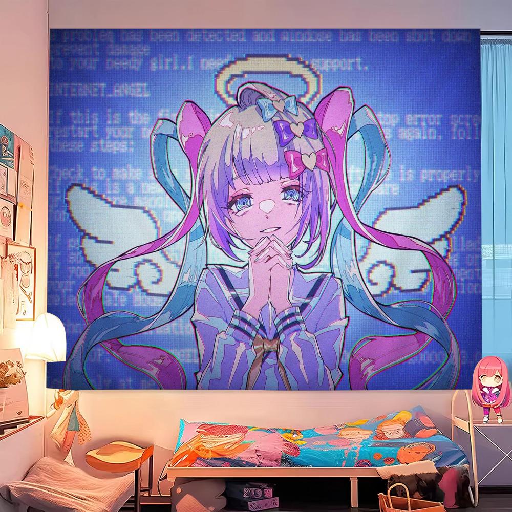 NEEDY GIRL OVERDOSE DIY Wall Tapestry For Living Room Home Dorm Decor Wall Art Decor