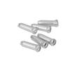 Brake Cable End Cap Aluminum Crimp Tips Universal for Bicycle Brake Gear Cables Bike Cable Arrangement 100 Pieces