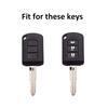 2/3 Buttons Tpu Car Key Cover Case Shell Fob Holder For Mitsubishi Asx Ash Outlander Lancer Ex Galant Pajero L200 Protector