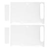 2 Pcs Anti Dog Scratch Door Sticker Training Tool Tools Scratching Protector Furniture Pet Supplies Pvc