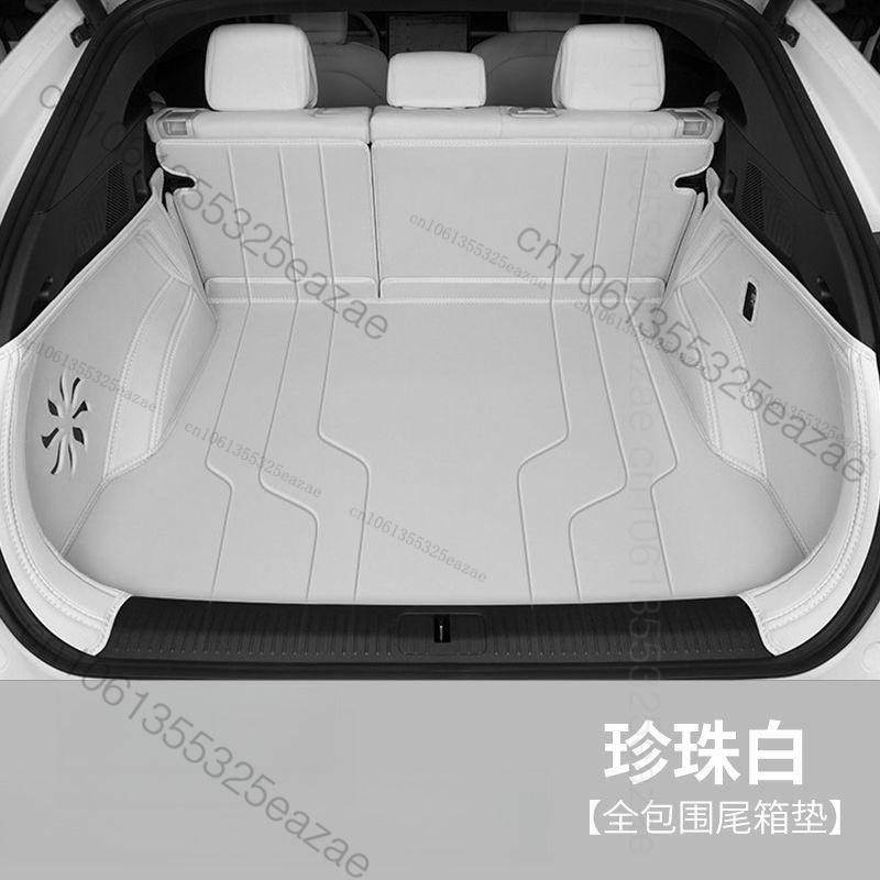 For XPeng G6 Xiaopeng G6 2025 2026  Car Boot Mat Rear Trunk Liner Cargo Protection Leather Mat Interior Modification Accessories