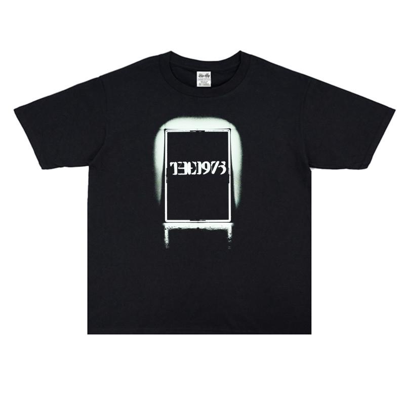 2025 Rock The 1975 Band Printed T-shirt Short Sleeve Men and Women Pure Cotton Hip Hop High-quality Luxury Brand Selling Popular