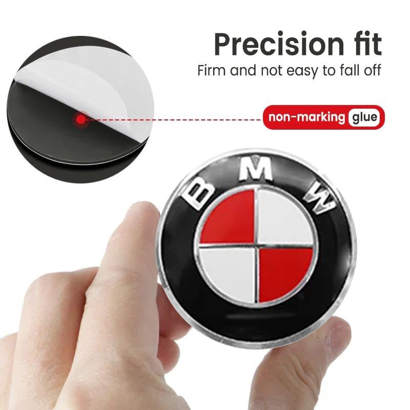 FA64Pc 50mm 60mm 56mm Wheel Center Caps Emblem Badge Sticker 50th Anniversary For BMW E39 E46 E90 E60 E87 E53 F10 F20 F30 M X3 X5