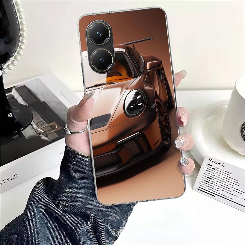 Sports Car 911 Soft Phone Case For Xiaomi Redmi 15C 15 13C 13 Poco X5 X6 X7 F7 Ultra M7 12C 12 10 10C 9C 9A 9T 9 Fundas Poco X3
