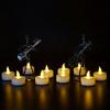24 Mini Flameless LED Candles, Suitable for Christmas and Halloween Home Decoration, Bedroom, Wedding Parties, and Holiday Table Decoration