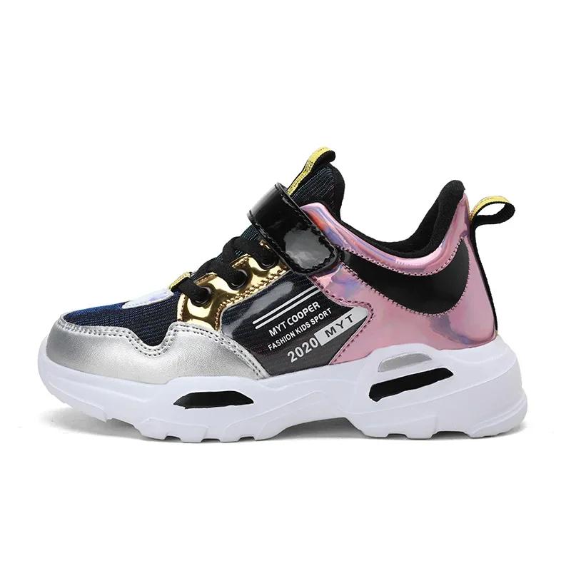 Cute Girls Sneaker Platform Children Shoes Fashion Luxury Autumn Kids Casual Sneaker Sports Tennis Girl Shoes 4 To 13 Years