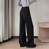 Women's Drapey Solid Color Drawstring Wide-Leg Casual Pants