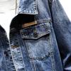 JEANSWEST Herren Herbst Trendige Lockere Jeansjacke