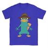 Perry the Platypus Funny Duck TShirts Unisex  Funny Cotton Tee Shirt Crew Neck Short Sleeve T Shirt Original Clothes