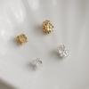 14K Gold Filled Doppellagige Krone Blume Tasse Abstandshalter Perlen Halskette DIY Schmuck Zubehör