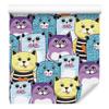 Colorful Kittens Wallpaper for Living Room and Bedroom 50x1000