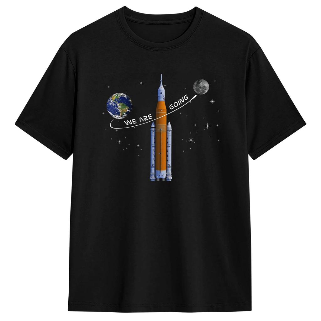 2026 Artemis 2 Back To The Moon TShirt Unisex and Women Summer Cotton Clothing Fashion Round Neck Short Sleeved Tee Streetwear