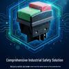 25A High Power AC Rocker Switch for Washing Machines - Red/Green Buttons