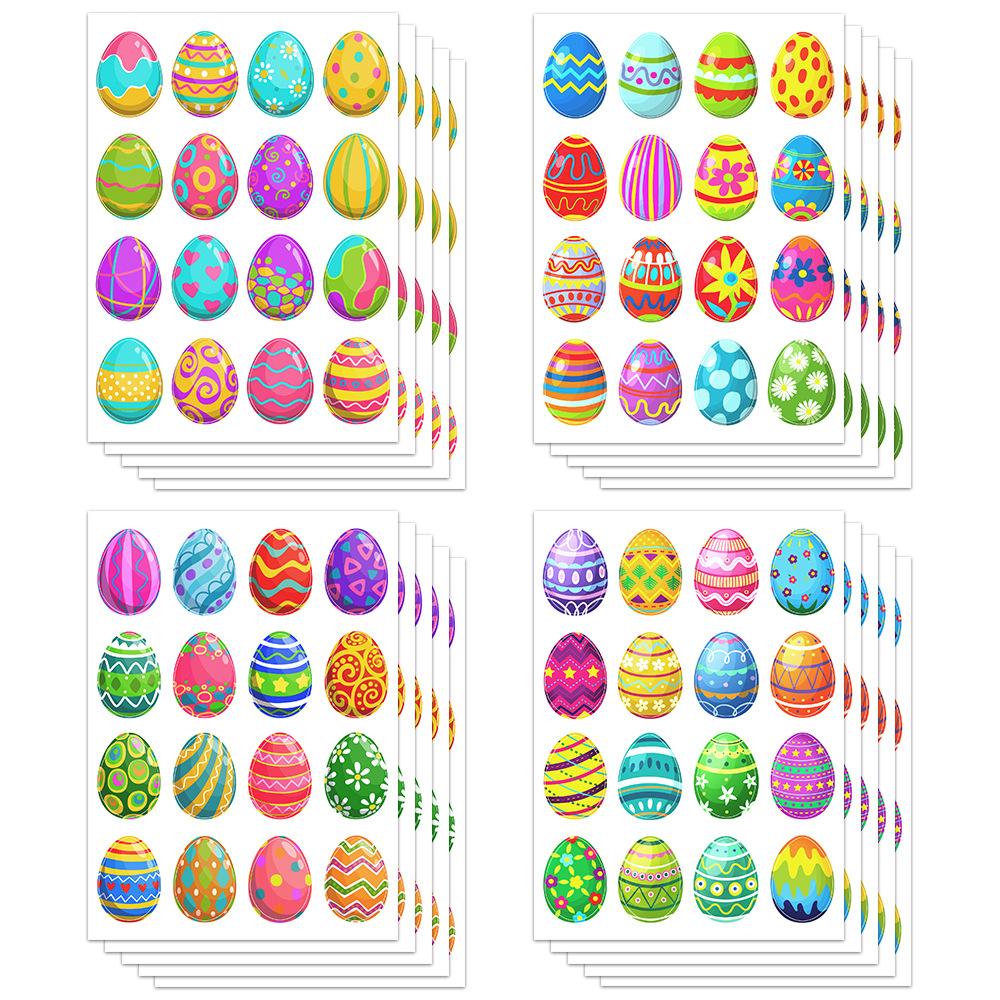 New Styles, Cartoon Easter, Children's DIY Easter Eggs, Gift Stickers, Party Baking, Cake Decoration Stickers, Holiday Supplies