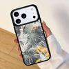 Green Monstera Leaf Mobile Phone Case for IPhone 17 AIR 16pro Max 15 14 13 12 11 Bumper Cover
