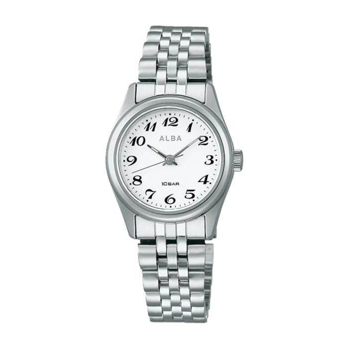 SEIKO ALBA Women s Quartz Watch AEGK429 Silver Stainless Steel Water-Resistant