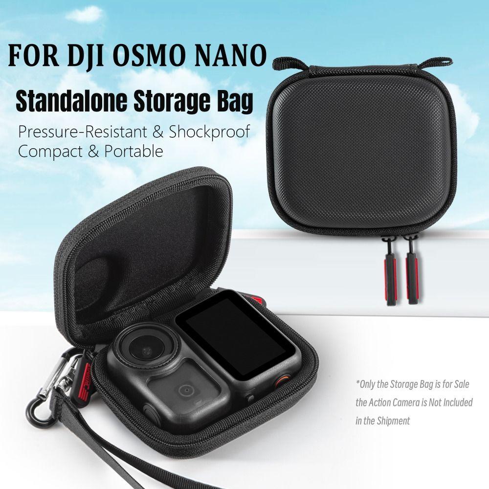 PU Camera Mini Body Bag Portable Shockproof Storage Bag Lightweight Waterproof Carrying Case for DJI Osmo Nano