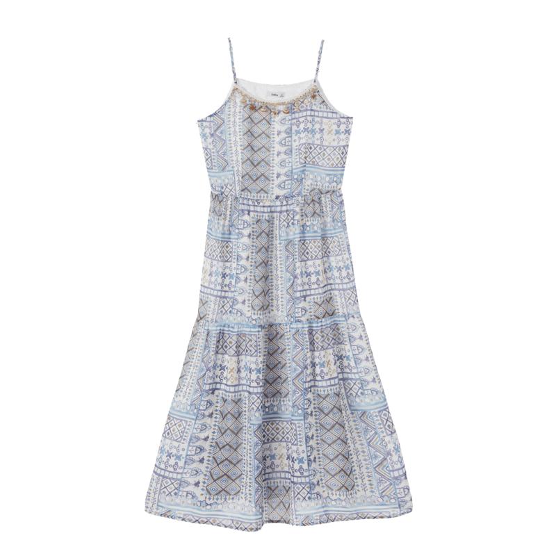 Women s Bohemian Print Cami Maxi Dress S