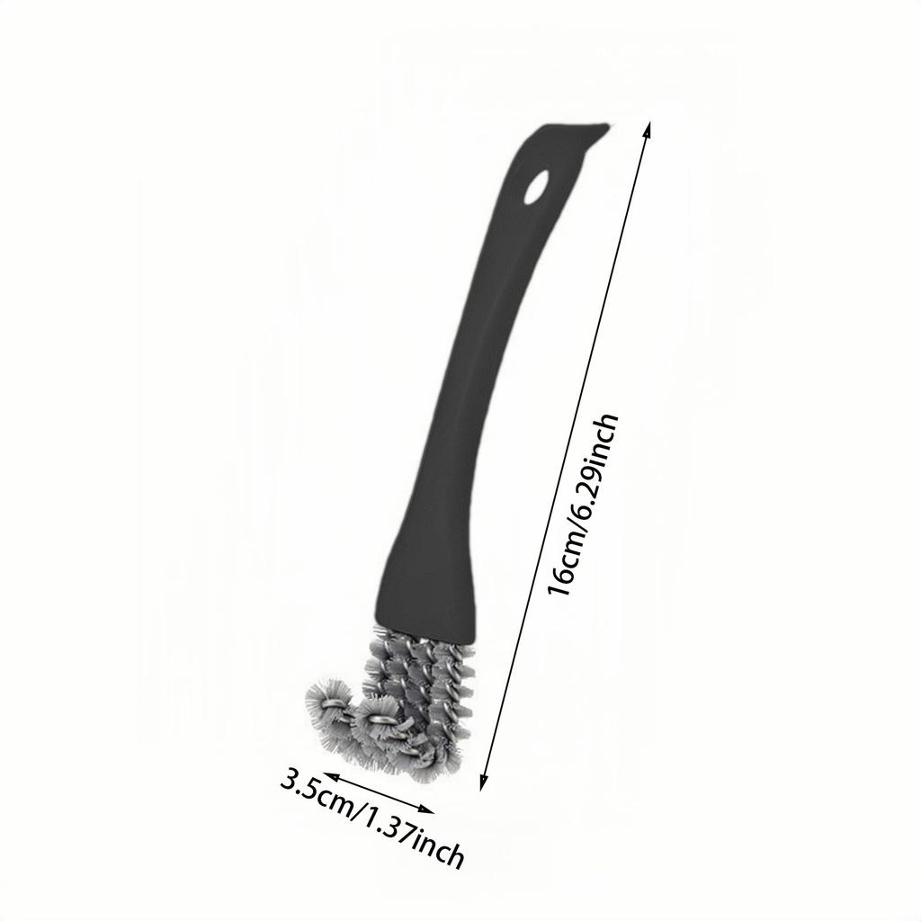Professional BBQ Cleaning Brush Multifunctional Grill Net Oven Baking Tray Long Handle Cleaning Tools V-shaped Hooked Brush