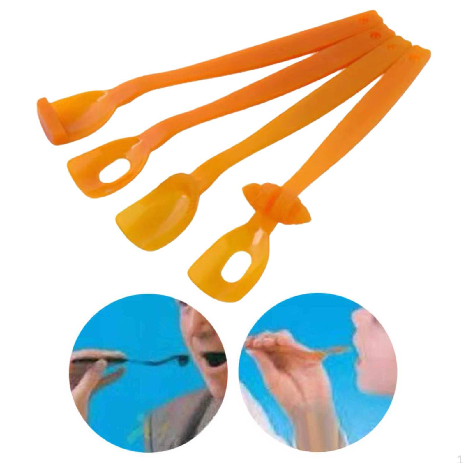 

Tongue Tip Exerciser Kids Develop Language Portable Articulation Correction помаранчевий