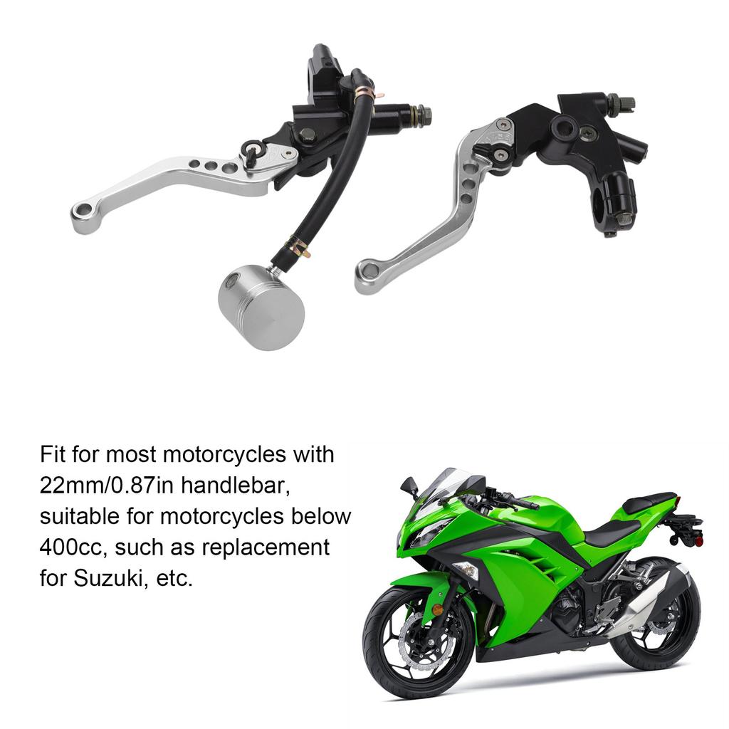 1 Pair Brake Pump Lever Aluminium Alloy Motorcycle A essories Replacement for