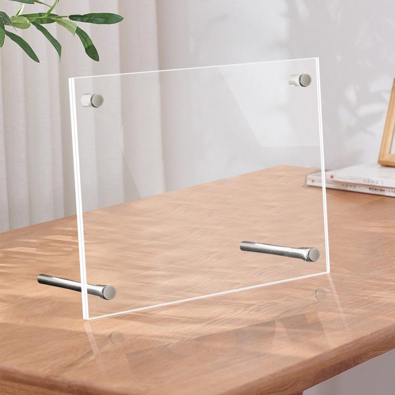 Скидка для новичков: 5 юаней - Кристально чистая акриловая фоторамка 6 дюймов для открыток или билетов