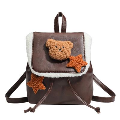 Nische Design Maillard Rucksack Lammfell Bär Alles Kleiner Rucksack