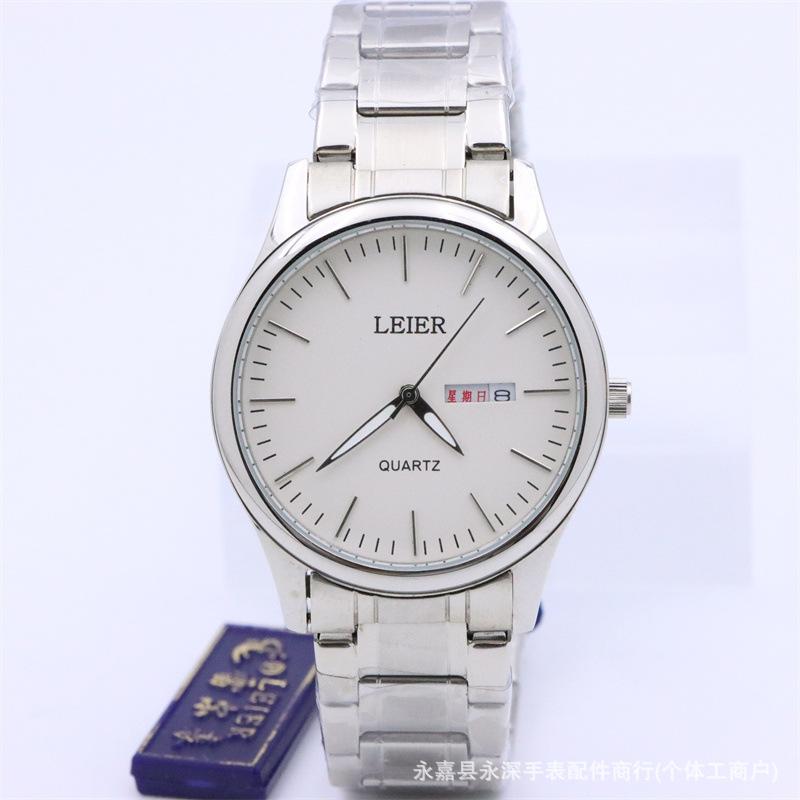 

All-steel LEIER watch, middle-aged and elderly men s and women s fashion watch, original 2035 movement waterproof quartz watch