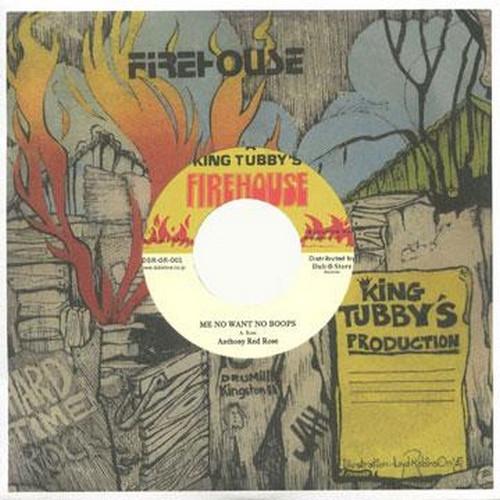 7inch Record ANTHONY RED ROSE - Me No Want No Boops DSROR001 Firehouse 2010 Japan Reggae, Ska & Dub Used