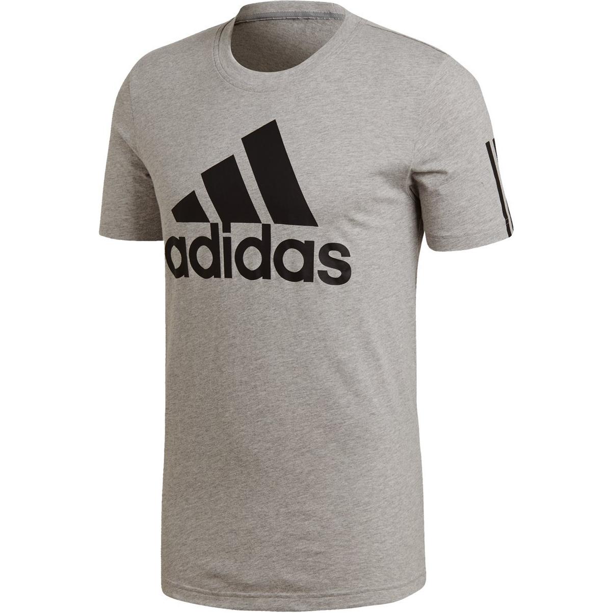 Мужская футболка Adidas ID Средне-серая DM7274 L