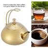 Classical 1.5L Stainless Steel Teapot Induction Cooker Teakettle Fast Water Heating Boiling Pot