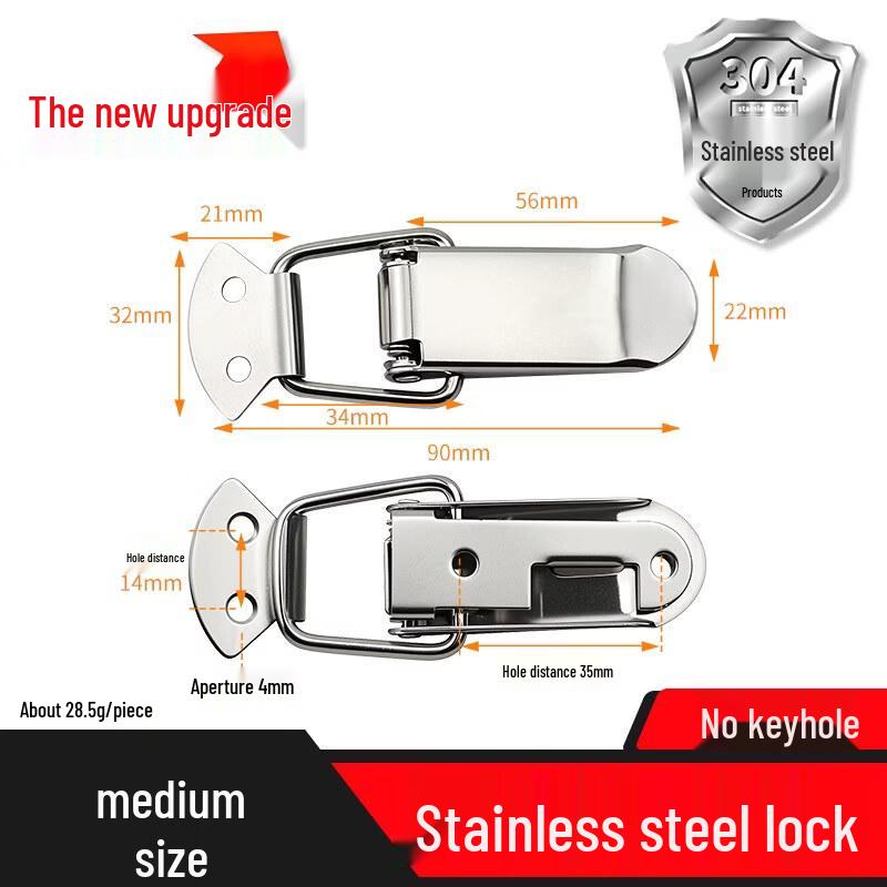 

Stainless Steel Spring-Loaded Toggle Clamp