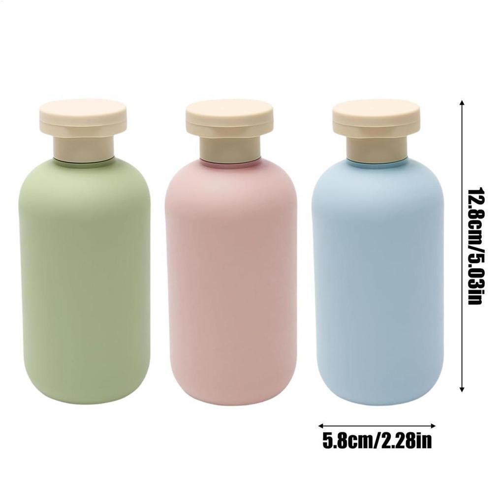 Travel Toiletry Containers Travel Containers For Shampoo Refillable Liquid Dispenser Squeezable Lotion Bottle For Shower