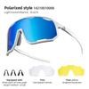 ROCKBROS Cycling Glasses Goggles Polarized/Photochromic Sunglasses Sport Big frame Eyewear UV400 Sun Protection with 2 Lens