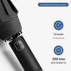 Automatic Folding Umbrella: Men's Sun & Rain Shield with Safety Window Breaker
