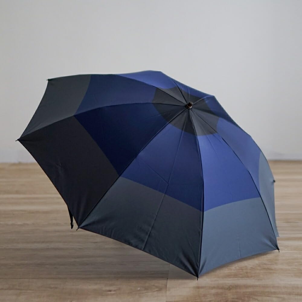 Folding Umbrella for Folding Koshu Made in Tokyo Umbrella Specialty Luxury Komiya Three Men, Durable, Fiberglass, Bi-fold, Double-fold, Umbrella,