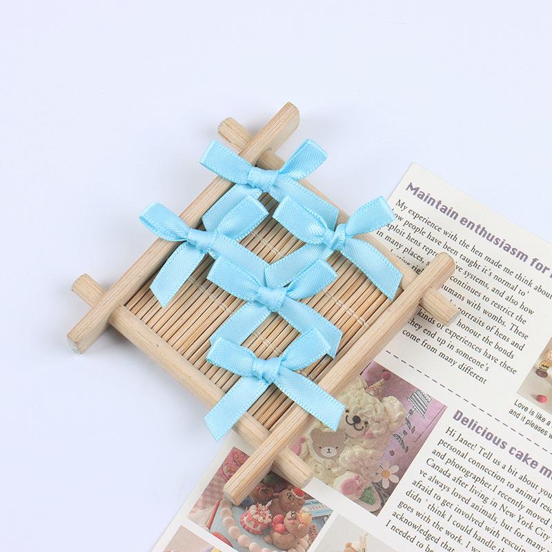 0.6CM Polyester Ribbon Bow - Small Bow Accessories
